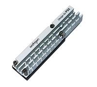 Dissipateur Thermique SSD M.2 pour PCIe NVMe 2280/22110 pour PS5, Poste de Travail, Serveur, Ordinateur Robuste, IPC, Ordinateur Industriel, PC de Jeu, HS-1110-PS5, Argent