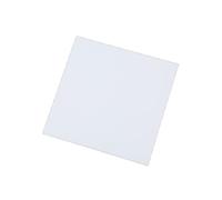 Dissipateur thermique ultra-mince en feuille de céramique d'alumine avec conductivité thermique et joint, substrat en céramique, 1 pièce(120x120x0.5mm)