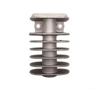 Dissipation huile-air partie cylindre de rechange chaleur silencieuse durable gris compatible avec divers compresseurs moulés bonne pompe aluminium ayant de l'air (6)