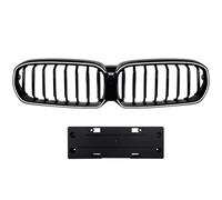 Dissipation thermique Compatible Avec BMW Pour Série 5 G30 G38 G31 LCI 2021 2022 2023 Calandre Avant Grille Course Grille Capot Radiateur Pare Chocs Supérieur
