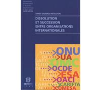 Dissolution et succession entre organisations internationales