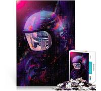 Dissolution Puzzle 1000 pièces pour Adolescents Jouets addictifs pour Le défi de l'intelligence cérébrale décoration Murale 38x26cm