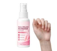 Dissolvant à pression sans trempage, spray de retrait instantané | Dissolvant de gel dur sans enveloppement pour femmes, filles, débutants, artistes d'ongles, maison, salon, voyage, manucure