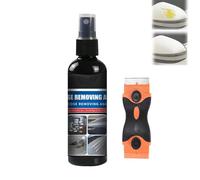 Dissolvant adhésif multifonction en spray pour voiture, décolle multifonction, élimine efficacement la colle, les autocollants, les étiquettes, les décalcomanies, les résidus de ruban adhésif (1 pièce