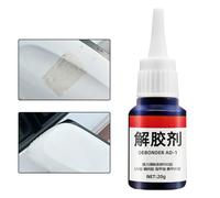 Dissolvant Adhésif - Solution Décolle Colle Puissante, Produit Nettoyage Universel | Tube 20g avec Formule Performante, Supprime Ongles Super Glue sur Verre Métal Céramique Accessoire Pratique Réparat