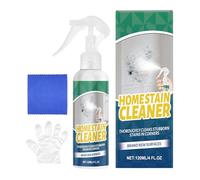 Dissolvant anti-moisissures | Spray détachant 120 ml avec gants et serviettes - Nettoyant multifonction pour terrasse, garage, atelier, cave, salle de bain, maison, cuisine, buanderie