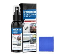 Dissolvant autocollant de voiture - Spray polyvalent anti-rayures - 100 ml - Dissolvant de colle sûr pour les voitures - Pour camion, véhicule automobile, SUV, tableau de bord, fenêtre, pare-brise