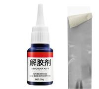 Dissolvant collant, dissolvant d'adhésif - de colle multifonctionnel | adhésif collant efficace, 20g, pour métal, céramique, de colle à ongles multifonctionnel