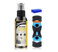 Dissolvant Colle, Dissolvant Adhésif, Decolle Etiquette,Enlever les Étiquettes et les Résidus de Colle Rapide, Livré avec Scraper Polyvalent,Produit Enlever Colle Autocollant 200ML