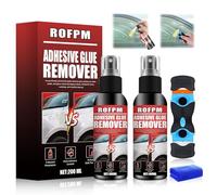 Dissolvant Colle Forte, Spray de Décapant Adhésif, Decolle Etiquette, Voiture Adhésif Remover, Détache Colle, Retirez Rapidement les Etiquettes et les Résidus d' des Surfaces