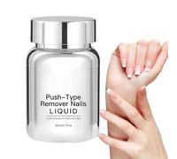 Dissolvant D'adhésif Pour Ongles Press On - Retirer La Colle Des Faux Ongles - Action Rapide Précise pour Ongles Artificiels Outil Manucure Voyage Maison Salon de Beauté