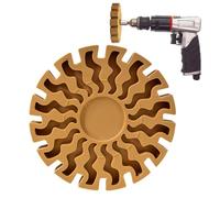 Dissolvant d'adhésif pour roue de gomme, roue de gomme pour décalcomanie | Fixation de perceuse de voiture en caoutchouc de de - Dissolvant d'autocollants de précis et, outil de