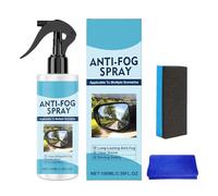 Dissolvant De Brouillard De Voiture - Nettoyant Pour Vitres Étanche De 100 Ml, Agent Anti-buée Pour Miroir Anti-goutte, Voyage Léger | Kit Intérieur À Claire, Solution Anti-buée Pour Salle De B