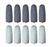 Dissolvant de callosités pour les pieds | 10 têtes de rechange pour lime à pieds - Têtes de meulage de callosités | Pour la maison domestique, le spa, la beauté, les vacances, les femmes et les hommes