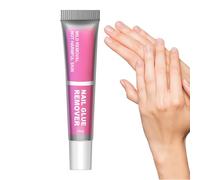 Dissolvant de colle à ongles, 10 ml | Outil professionnel d'expert en retrait d'adhésif solide pour entreprise, maison, école, voyage, salon débutant