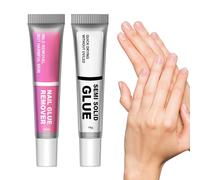 Dissolvant de colle à ongles à presser | Gel à ongles solide | Dissolvant de gel à séchage rapide pas besoin de lampe UV pour salon, voyage, manucure pour filles à domicile