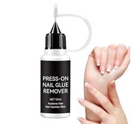 Dissolvant de colle à ongles - Dissolvant liquide pour faux ongles, accessoires de manucure respectueux de la peau, dosage précis | Retrait sans effort et sans dommage pour stylistes créatifs,