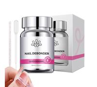 Dissolvant De Colle À Ongles En Gel | 80ml Retrait facile de gel pour ongles artificiels - Outils et accessoires de manucure doux pour les débutants en salon de beauté, à la maison et en famille