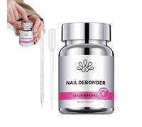 Dissolvant De Colle À Ongles En Gel | Décollant pour Faux Ongles 80ml | Accessoires Pour Débutants Femmes Famille Salon À Domicile Beauté Ongles