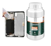 Dissolvant De Colle Forte,Nettoyant Liquide Électrique 250ml - Décapant Pour Écran Tactile Téléphone Portable,Pour Réparation Cadre LCD Systèmes Sécurité