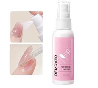 Dissolvant de Colle pour Faux Ongles - Nettoyant Solide pour Vernis Portable - Spray Décolleur Débutants Manucure Spa Salon Maison Voyage