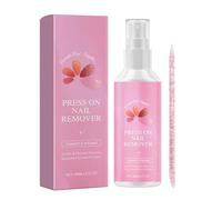 Dissolvant de colle pour faux ongles - Sans danger pour la peau - Dissolvant à presser - Pour enlever le vernis ordinaire et dissoudre la colle d'extension