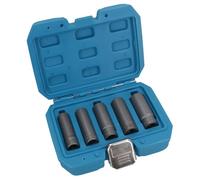 Dissolvant de douille d'extracteur d'ecrou de boulon profond de 5pc 3/8 "