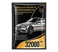 Dissolvant de film d'huile de pare-brise grain 32000 sans danger pour | Film de nettoyage pour vitre de voiture - Pour intérieur de voiture - Pour nettoyer les taches d'eau dure - Visibilité claire