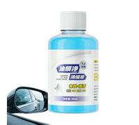 Dissolvant de film d'huile de verre - Liquide de lavage pour pare-brise | 50 ml Agent de nettoyage de film d'huile haute concentration pour vitres de voiture et de véhicule, fenêtre, pare-brise