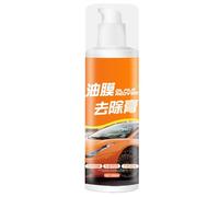 Dissolvant de film d'huile pour vitre de voiture | Pâte de retrait de film de verre, liquide nettoyant pour vitres de voiture, crème nettoyante pour vitres de voiture