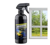 Dissolvant de film d'huile pour vitres de voiture | 500 ml nettoyant puissant pour vitres de voiture - Spray nettoyant pour vitres de voiture, dégraissant pour enlever les taches d'huile