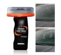 Dissolvant de film d'huile | Puissant nettoyant détachable - Brosse de nettoyage pour film d'huile de verre de voiture - Pour intérieur en verre, salle de bain, peinture automobile, carrelage, cuisine