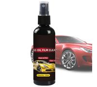 Dissolvant de film gras pour vitres de voiture, nettoyant doux et durable pour film d'huile 100 ml - Entretien détachant - Pour maison, salle de bain, miroir, porte, fenêtre, véhicule