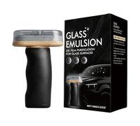 Dissolvant de film gras pratique pour verre | Brosse pour nettoyer le pare-brise des voitures - Nettoyage du verre contre le film gras - Pour voiture, camion, SUV, vitre latérale, rétroviseur
