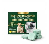 Dissolvant De Poils D'animaux, Comprimés Nettoyants For Machine À Laver | Onglets De Nettoyage For Lave-pelures, Parfum De Citron Frais, For Chargeurs Frontaux Et Supérieurs(1pcs)