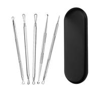 Dissolvant de points noirs 5 pièces, Popper de boutons, Kit de soins de la peau Argent