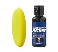 Dissolvant De Rayures Sur Lunettes De | 50 G De Liquide De Nettoyage En Profondeur Puissant | Nettoyant Pour Réparation De Rayures Sur Les Verres De Lunettes | Pour Restauration Protection Soin