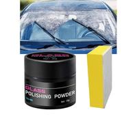 Dissolvant de Rayures sur Verre,Efface Rayure Pare Brise,Nettoyant Vitre Voiture,Glass Polishing Powder, Détergent en Poudre de Polissage de Verre,Dissolvant de Rayures sur Lunettes(1)
