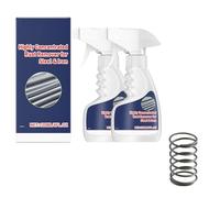 Dissolvant De Rouille Pour Métal,2PC Spray Dissolvant Concentré De 120ml,Dissolvant De Rouille Haute Performance Pour Métal,Solution Puissante D'Élimination De La Rouilles Avec Formule À Action Rapide