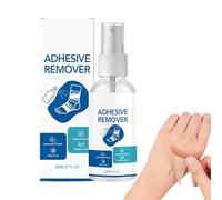Dissolvant de ruban adhésif pour la peau | 60 ml de liquide pour enlever le plâtre | Spray nettoyant adhésif pour la peau - pour homme, femme, famille, grands-parents, amis, film autocollant patch