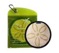 Dissolvant de sable pour le sac d'élimination du sable | Sac d'élimination du sable doux et sans talc, tampon de nettoyage doux pour la peau, sac de nettoyage naturel et doux pour homme, kaki, 1 stück