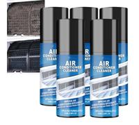 Dissolvant de taches mousse nettoyante désodorisante spray d'agent AC, nettoyant en mousse multifonctionnel amélioré pour climatiseur, cleaningAC cleaning en profondeur efficacité de (5pcs)