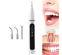 Dissolvant De Tartre Dentaire Électrique, Blanchiment Ultrasonique, Nettoyeur De Dents, Élimination Des Taches, Détartreur Dentaire Domestique Blanc