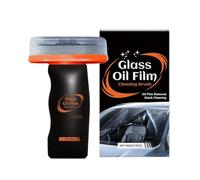 Dissolvant D'huile - Poignée De Nettoyage Portable 100 G, Émulsion Puissante | Brosse Anti-taches D'eau Pour Pare-brise, Protection Anti-buée Imperméable | Clarté Du Rétroviseur De Voiture, Fenêtre Ďe