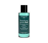 Dissolvant Manucurist Vernis à Ongles Green Flash & Vernis à Ongles Green | Dissolvant Doux Remover Vernis Semi Permanent Bio-Sourcé sans Acetone avce Huile de Ricin Cleaner Ongles Degraissant - 100 ml