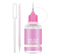 Dissolvant Ongles Pressés - 30ml Nettoyant De Colle Pour Manucure - Agent De Décollage Pour Gel De Collage - Pour Maison Salon Soirée Mariage Formel Voyage Manucure Festival Décontracté
