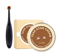 Dissolvant pour chiens, 30 g, baume pour enlever la saleté, avec brosse pour chiots, chats, chiots, petites races de taille moyenne et grande lors du toilettage