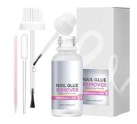Dissolvant pour Ongles à Coller,50ml Adoucissant Rapide et Doux - Solution pour Ongles Pressés,Pour Voyage Bureau Fête Intérieur Cadeau Femme