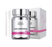 Dissolvant pour Ongles Artificiels | Décollant pour Faux Ongles 80ml | Accessoires Pour Débutants Femmes Famille Salon À Domicile Beauté Ongles