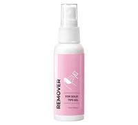 Dissolvant pour Ongles Artificiels Solution de Décapage de Gel Solide | 55ml Spray Décapant à Pression pour Embout pour Débutants Manucure Stamping Spa et